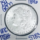 1896 BU UNCIRCULATED MORGAN SILVER DOLLAR AUTHENTIC U.S. MINT FREE SHIPPING 5783