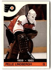 Pelle Lindbergh 1985-86 O-Pee-Chee #110 Philadelphia Flyers