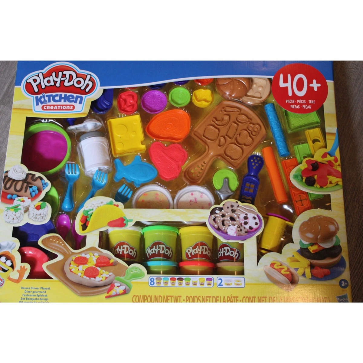 Play-Doh Kitchen Creations Deluxe Dinner Playset