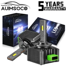 AUIMSOCO LED Headlight Bulb D3S D3R High Low Beam HID Xenon Conversion Kit