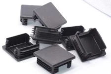 2 Inch Square Tubing Plug Inserts  Tube End Caps  Square Tubing End Caps HDPE
