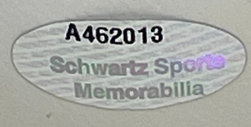 Balón de fotos firmado por Bret Saberhagen de los Reales de Kansas City MLB béisbol Schwartz certificado de autenticidad - Imagen 6 de 8