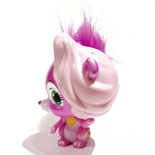 Disney Palace Pets Rapunzel Purple Pink Chipmunk Squirrel Meadow Tangled Fluffy - Picture 2 of 9