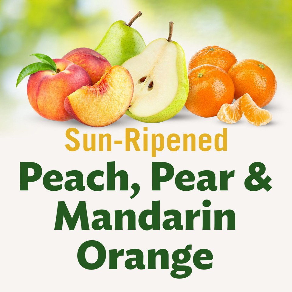 Del Monte Fruit Cup Snacks, Family Pack, No Sugar Added, 4 oz 12 Cups