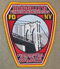 FDNY Brooklyn Fire Communications Bridge Patch City of New York Fire