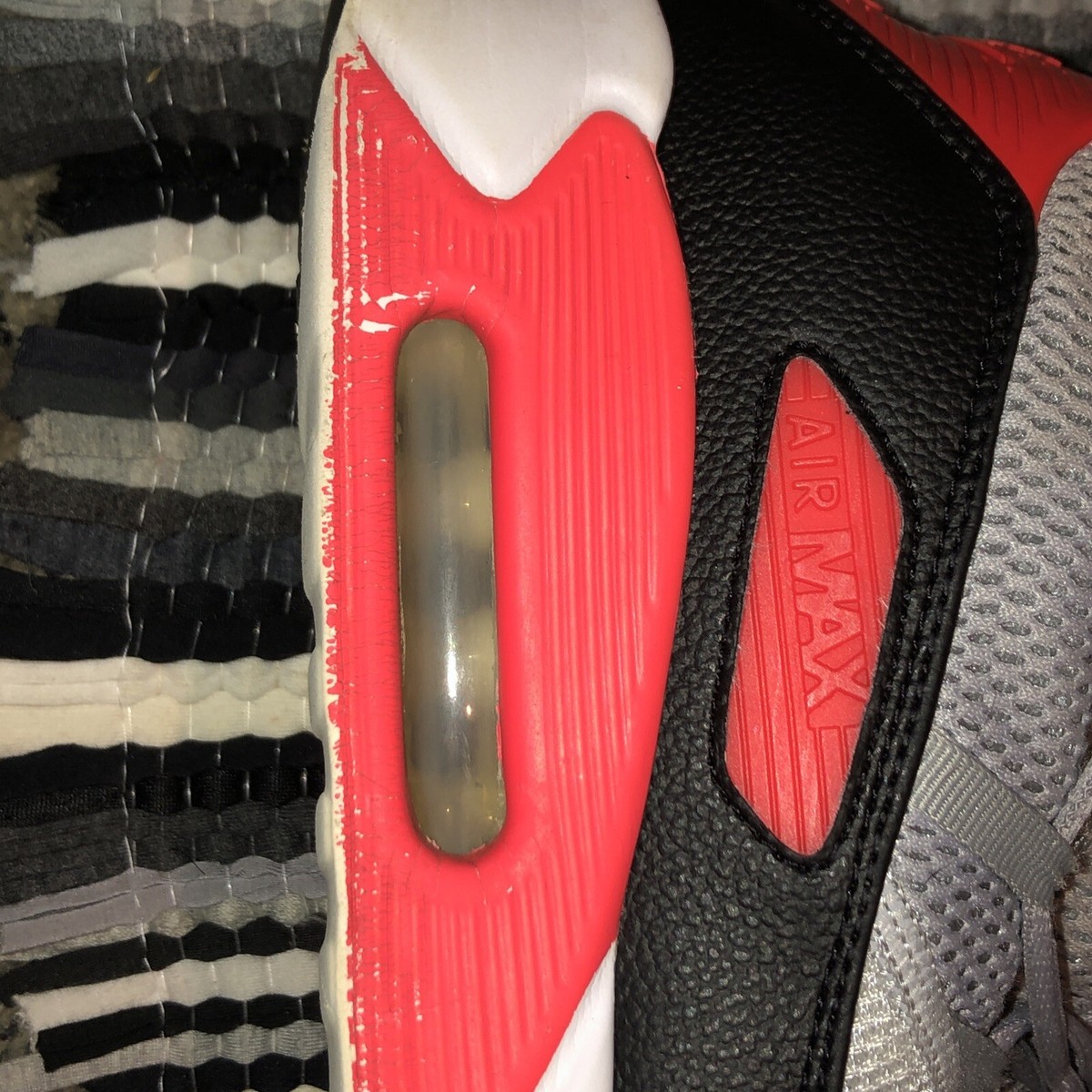 nike air max 90 ez wolf grey bright crimson