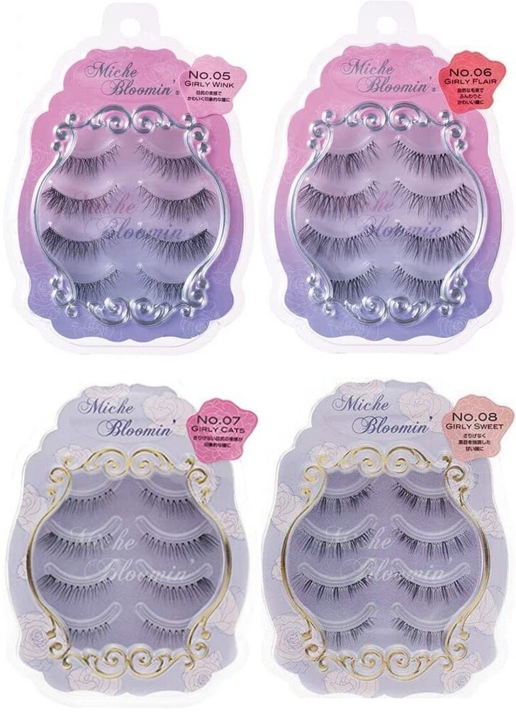 Miche Bloomin False eyelash 4pairs Girly Series Girly Wink