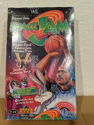 1997 UPPER DECK SPACE JAM SERIES 2 FACTORY NEW SEALED BOX | eBay