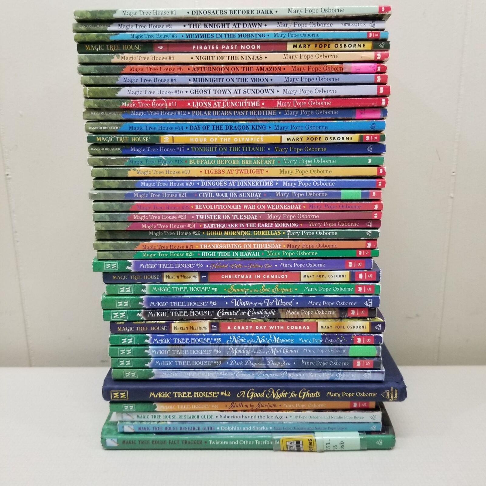 39 Magic Tree House Book Lot Set Teacher Home School Summer Reading Program