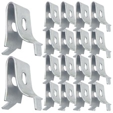 20pcs Shelf Bracket Clips Stainless Steel Pilaster Shelf Pegs Shelf Support Pegs