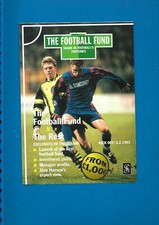 1997 Football Fund (Financial investment in the game) 3 page folder over leaflet