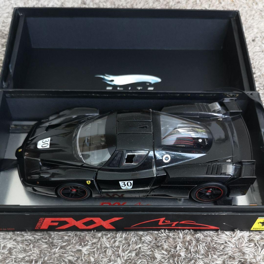 希少Ferrari Mattel Elite series 1/18 Ferrari FXX M. Schumacher Black Metallic