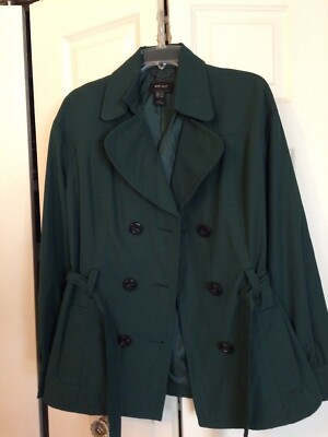 Ming Suit Women s Green Double-Breasted Jacket Size Large