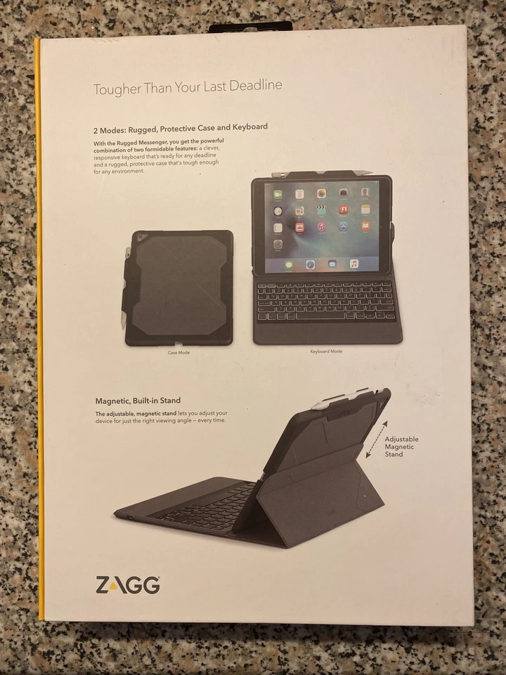 zagg rugged messenger for iPad Pro (protective case) Cover - Immagine 2 di 4