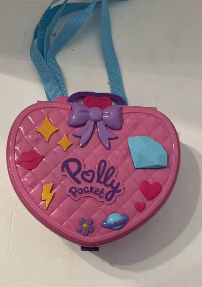 2019 Mattel Polly Pocket  Playset - Mighty Theme Park Backpack No Accessories