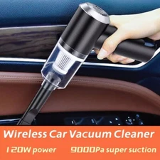 Portable Wet and Dry Car Vacuum Cleaner for Home Appliance 120W Power