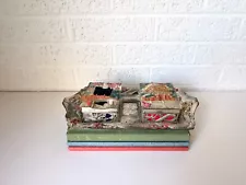 Vintage Japanese Table Top Smoking Set | Ashtray, Cigarette Box, and Matches 