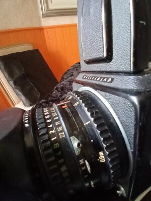 Hasselblad 500 C/M Argentinische Kamera mit Zeiss 80mm Objektiv