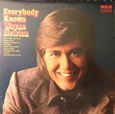 Wayne Newton Everybody Knows NEAR MINT RCA Camden Vinyl LP