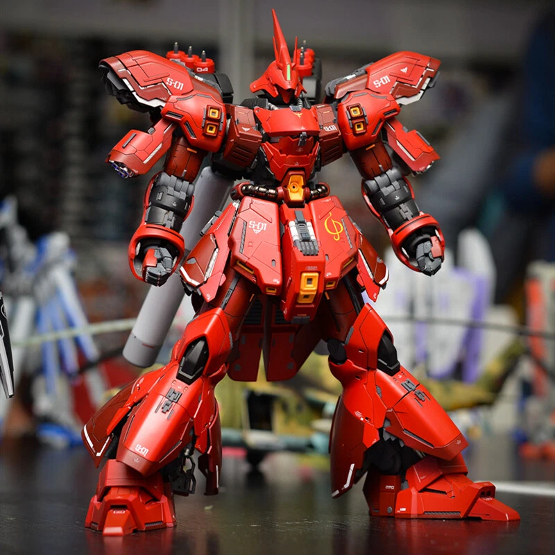 for MG 1/100 Sazabi ver ka Recast Side3 Resin Details Dress up 