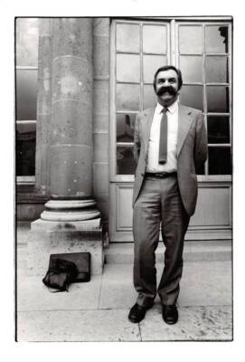Press photo.MLE10001.25x18 cm approx.Jacques Chereque.1984.Nomination com