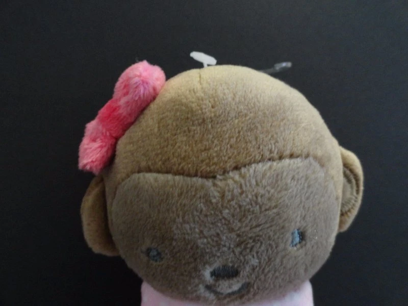 NWT Carter's Just One You Girl's Monkey Pink Security Blanket/Rattle VHTF - Image 2 of 4