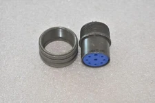 AMPHENOL 97-3106A-20-16S CIRCULAR MILSPEC CONNECTOR, SKT 9 POS SOLDER ST