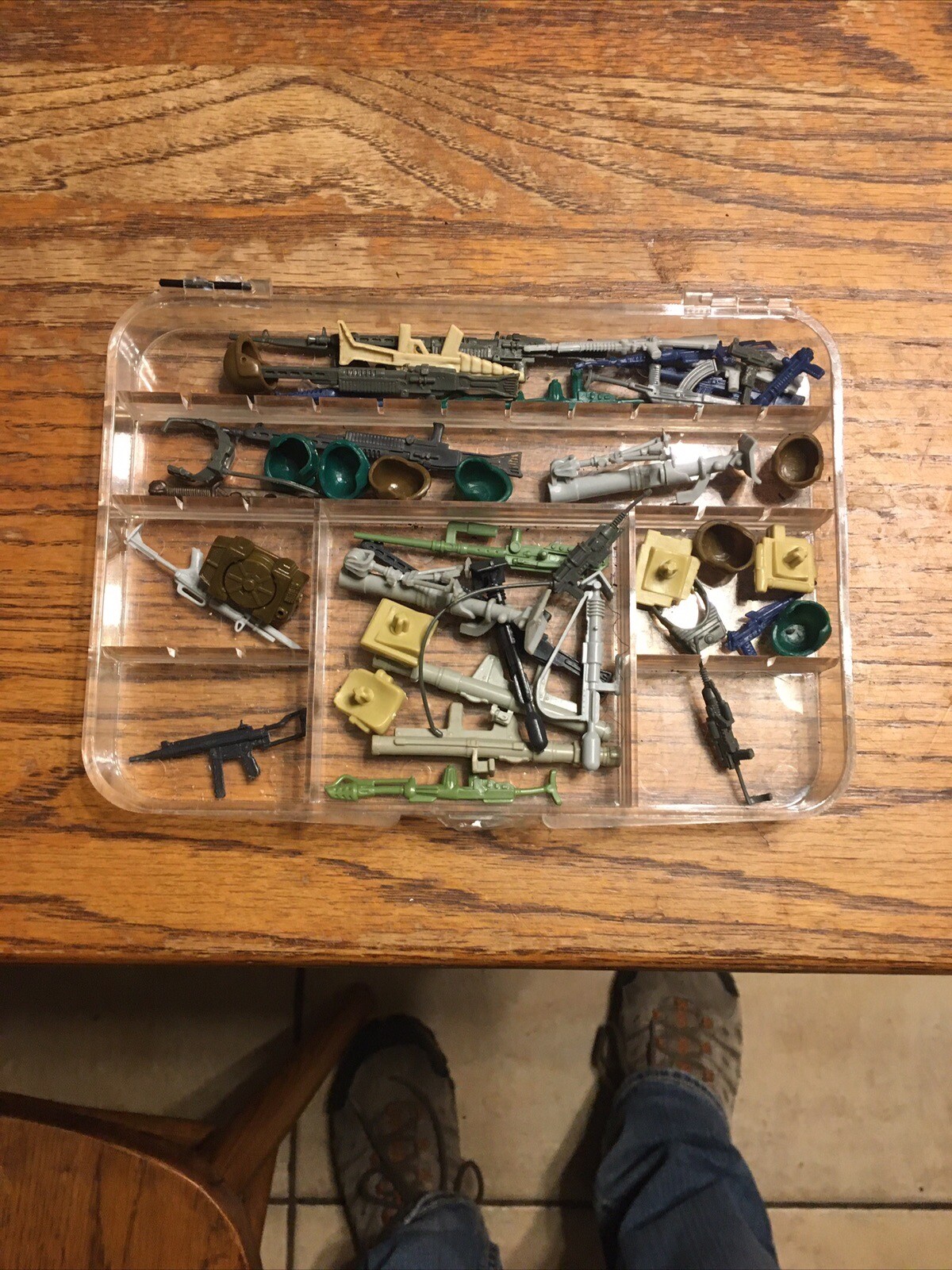 *HUGE LOT* Weapons Accessories *VINTAGE ACTION FIGURE* Parts Guns