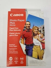 Canon 120 Sheets Photo Paper Plus Glossy New In Box 4x6