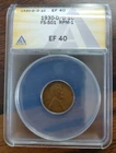 1930 D/D Lincoln Wheat Cent RPM FS-501 - ANACS XF40 / EF40 - Repunched Mint Mark