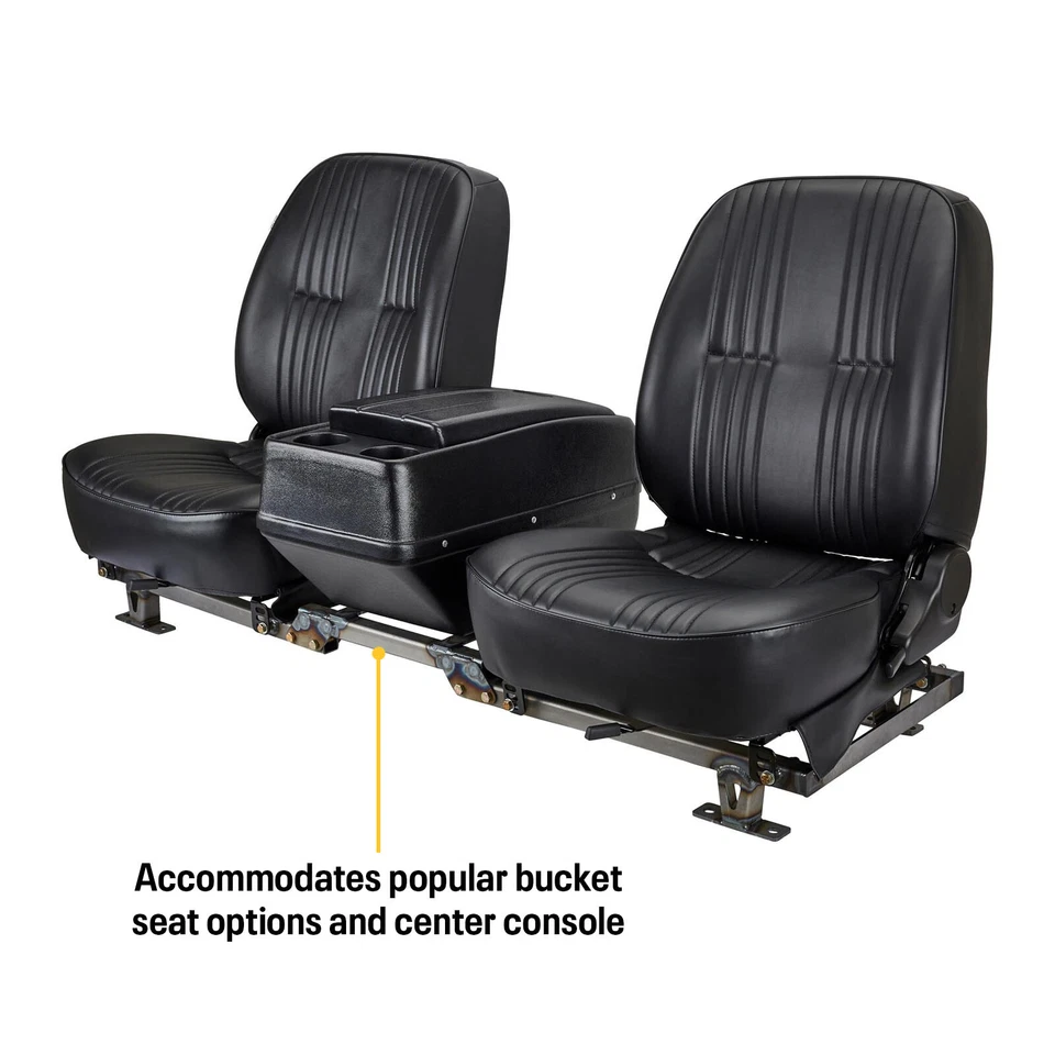 Full-Size Truck Seat and Console Mount, Steel, Fits Chevy/GMC 1967-1972 - Image 3 of 4