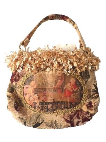 New York & Company Brown Tan Genuine Leather Boho Fringe  display picture 3
