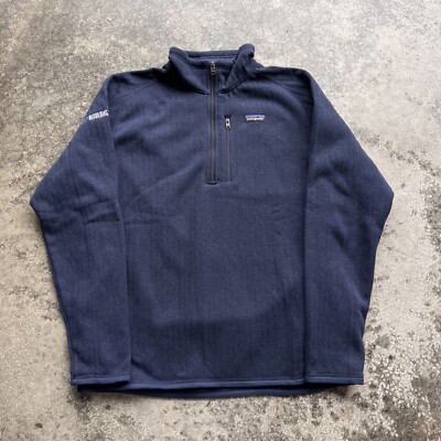 Patagonia Half Zip Up Better Sweater Fleece Jacket Mens size XL