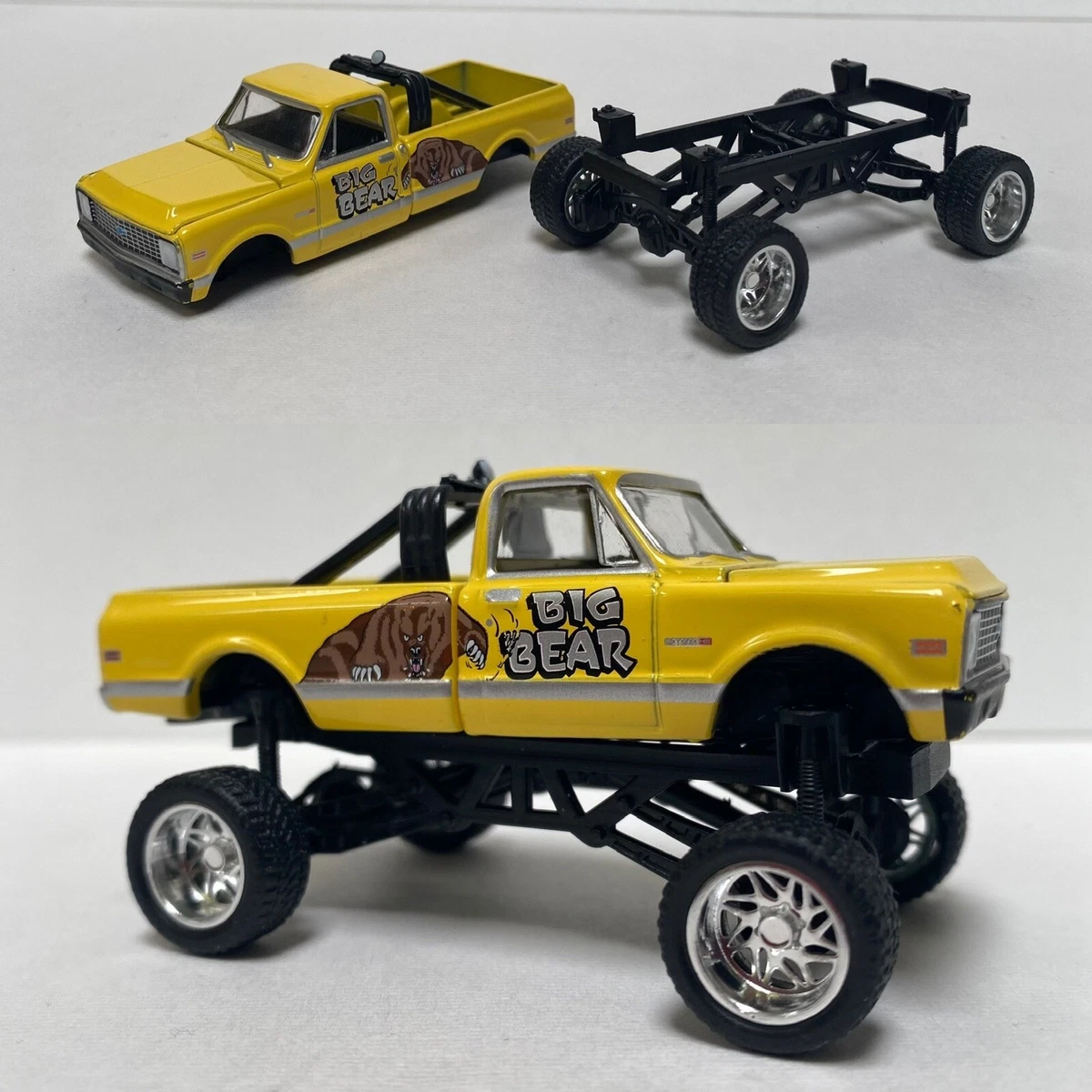 1:64 67-72 Chevy C10 Lifted Truck Frame.(Truck Body And Wheels Not  Included) | eBay
