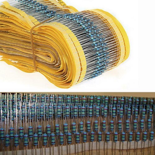 600PCS 30 Values 1/4W 1% Metal Film Resistors Resistance Assortment Set Kit 2024 - Picture 6 of 12