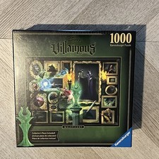 Disney Villainous Maleficent 1000 Piece Ravensburg Puzzle with Collectors Piece