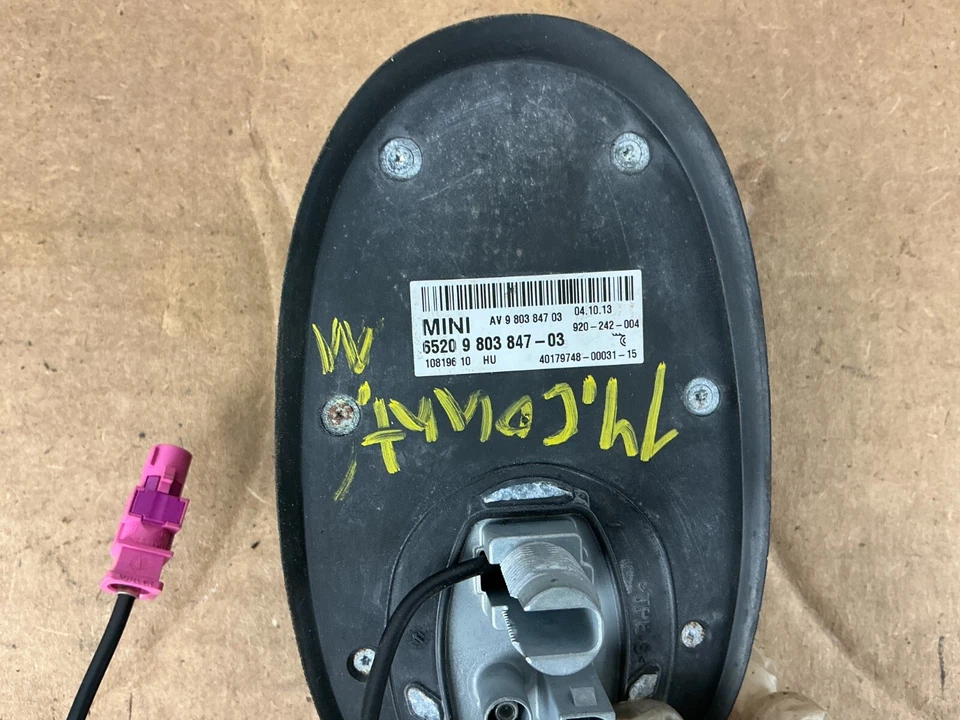 Antena de radio de techo Mini Cooper Countryman 2011-2016 9803847 OEM Foto 4 de 4