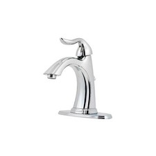 Pfister Santiago 4 in. Centerset Single-Handle Bathroom Faucet Polished Chrome