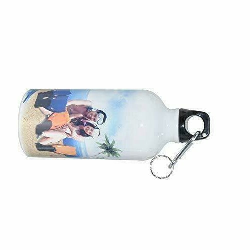 10pcs White 600ml Aluminium Water Bottle Sublimation Heat Press Transfer Craft - Picture 1 of 7