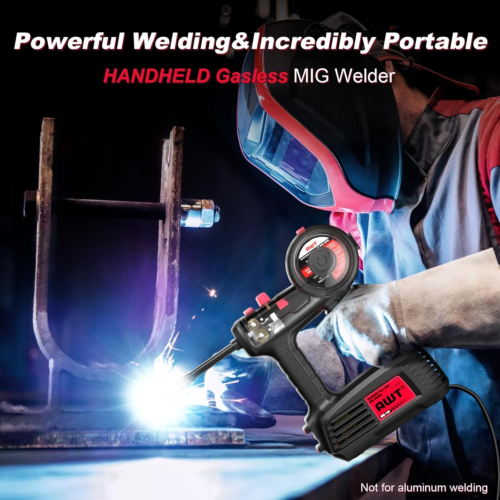 MIG Welder Machine,Portable Gasless MIG Welding Machine,Hand Held Inverter Wire - Picture 2 of 7