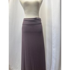 POPANA, greyish/ purple FOLDOVER skirt. Has small stain. Waist- 17 Length 37
