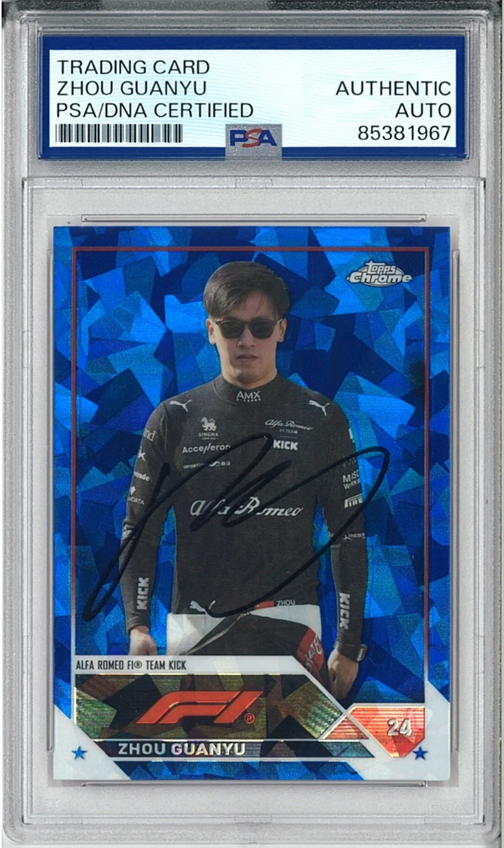 Zhou Guanyu Trading Cards for sale | eBay