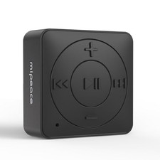 Bluetooth Audio Adapter for Headphones, Bluetooth 5.3 Receiver, 3.5mm Black