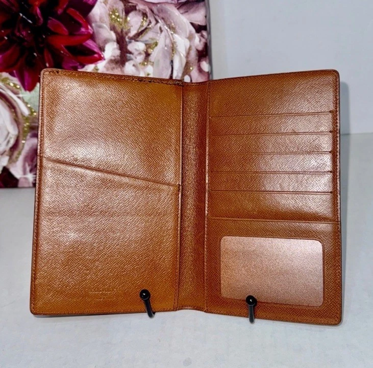 Rare LOUIS VUITTON Monogram long Card Holder/Check Book/Cash AUTHENTIC - Image 4 of 4