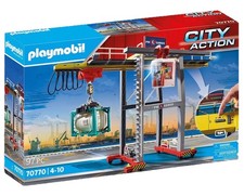 Playmobil® 70770 - City Action - Portalkran mit Containern - UVP : 149,99€ -Neu 
