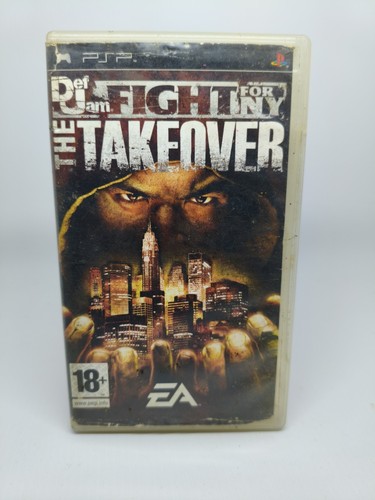 Def Jam Fight For NY The Takeover - Jeu PSP Version PAL FR - État Correct Fonctionnel