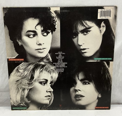 Bangles - All Over The Place LP On Columbia Records - Foto 2 di 3