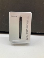 SONY WM-EX600 Walkman Cassette Player Silver Untested JUNK for parts only JAPAN