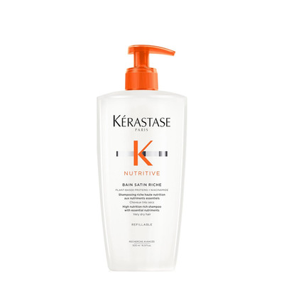 Kérastase Nutritive Bain Satin Riche, Feuchtigkeitsspendendes Haarbad Bei Trocke
