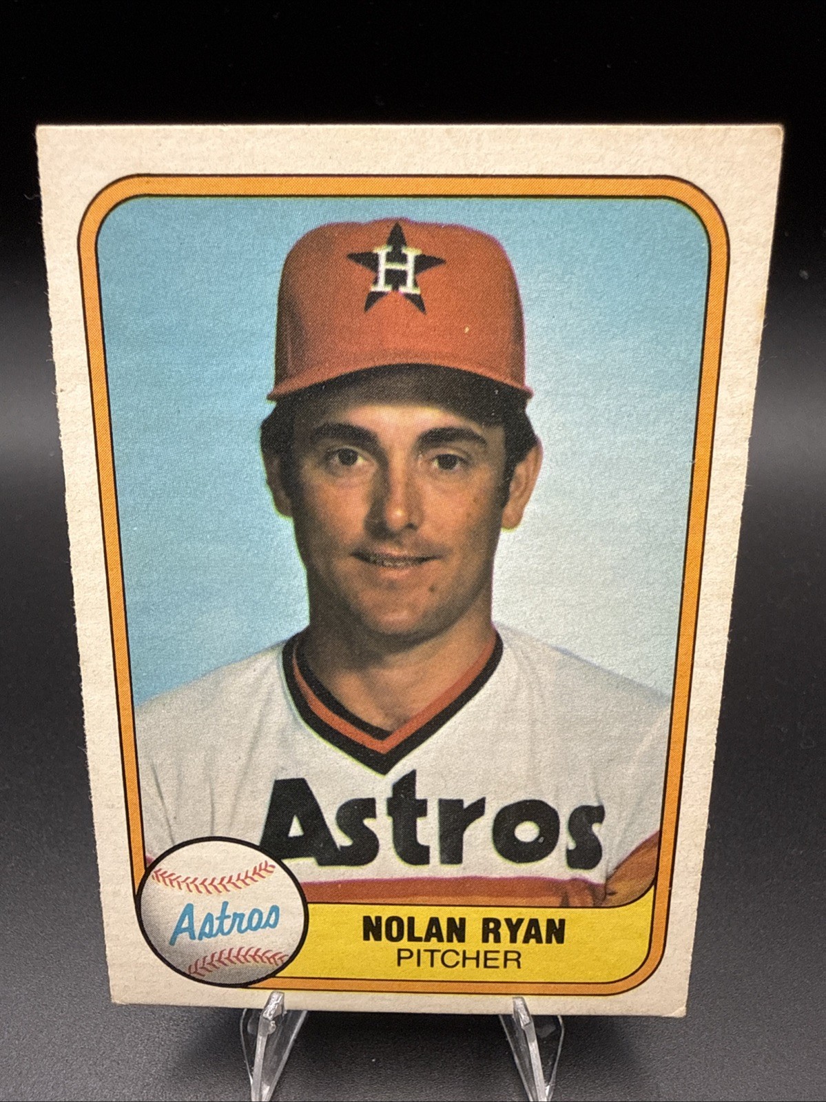 1981 Fleer Baseball #57 NOLAN RYAN Houston Astros ...MINT!